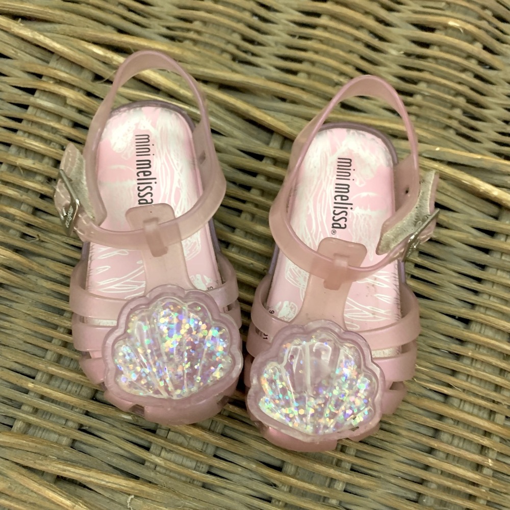 Mini Melissa Shell Sandals